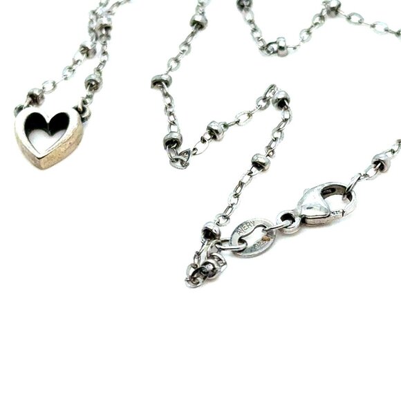 James Avery Delicate Heart Beaded Necklace - Picture 4 of 6